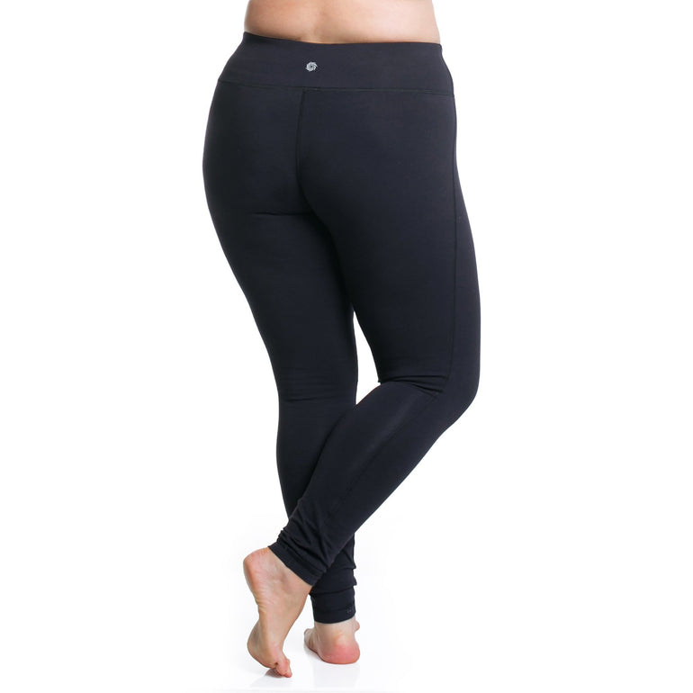 Curve Basix Leggings - Rainbeau Curves, , activewear, athleisure, fitness, workout, gym, performance, womens, ladies, plus size, curvy, full figured, spandex, cotton, polyester - 2